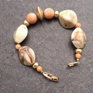 Vintage Marbled Lucite Bracelet by Napier